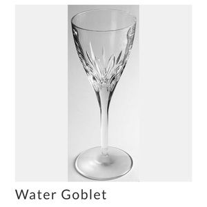 Waterford Crystal NEW Water Goblet